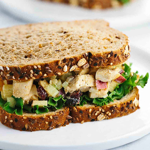 Curry Chicken Salad Sandwich