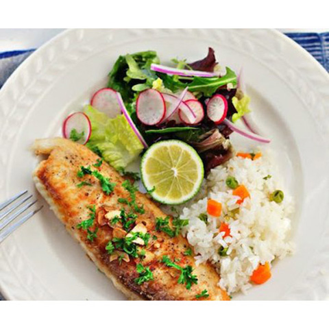 Fish in Three Chiles Sauce