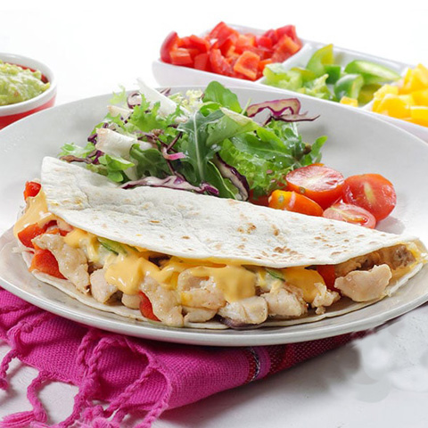 Quesadillas with chicken